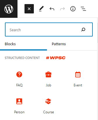 article structuré de contenu WordPress